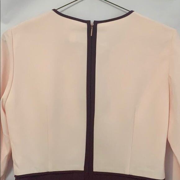 NWOT TED BAKER LONDON TIE NECK SKATER DRESS SIZE 3 - Picture 4 of 9